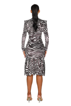 Load image into Gallery viewer, COUCOO LANAI DRESS IN ROMAN COIN / BIG CAT

