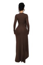 Load image into Gallery viewer, COUCOO ZYNE KNIT DRESS IN DECOY FLESH
