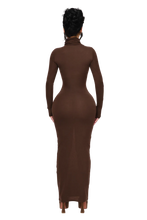 Load image into Gallery viewer, COUCOO NOA KNIT MAXI DRESS IN SPICED ASH
