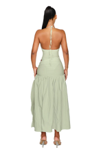 Load image into Gallery viewer, COUCOO ATACAMA DRESS IN SAILOR / HOT HIBISCUS / CRUSHED ICE/ FRESH BREATH / SATIN BLACK

