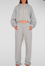 Load image into Gallery viewer, COUCOO CREW NECK HOODIE IN CLOUD
