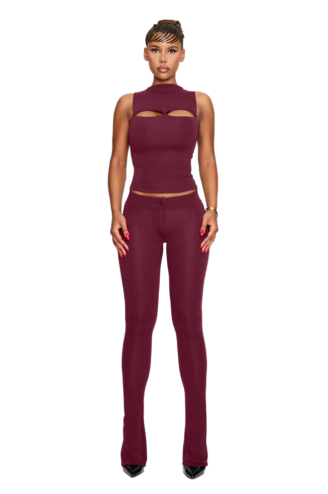 COUCOO STRADUN TROUSER IN POMEGRANATE SEED