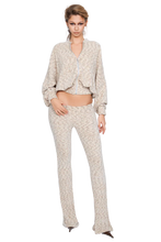 Load image into Gallery viewer, COUCOO PALLA BIANCA TROUSERS OBSIDIAN / SANDSTONE MARL
