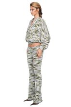 Load image into Gallery viewer, COUCOO DOLA ZIP BOMBER JACKET IN MOSS STRATA
