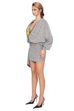 Load image into Gallery viewer, COUCOO MERANO TWEED BOMBER JACKET - GRANITE GRAIN
