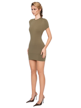 Load image into Gallery viewer, COUCOO DOLA MINI DRESS IN RED / BLACK / POWDER PINK / OLIVE / ARABICA / POWDER BLUE

