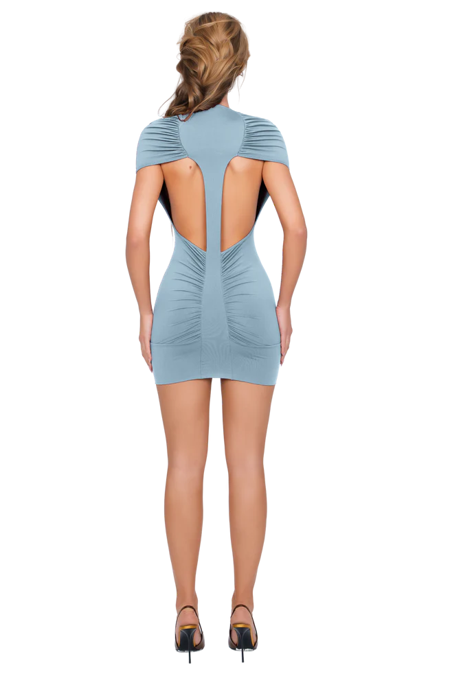 coucoo blue dress YOU CLEARED IT OUT. Thar Dress in Aqua Blue is back in stock now. SHOP  COUCOO.IO