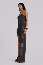 Load image into Gallery viewer, JADED ZILA ASYMMETRIC DISTRESSED KNIT DRESS
