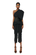 Load image into Gallery viewer, COUCOO PACAYA DRESS IN BLACK HOLE
