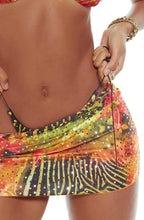 Load image into Gallery viewer, JADED LONDON TUTTI-FRUITI MICRO MINI SKIRT
