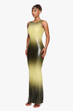 Load image into Gallery viewer, COUCOO BRAGA DRESS IN TYRE / CARAMEL MARBLE / PLANTAIN SKIN
