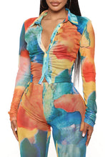 Load image into Gallery viewer, FASHION NOVA NEW VIBE PANTS SET IN MULTI COLOUR

