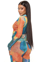 Load image into Gallery viewer, FASHION NOVA NEW VIBE PANTS SET IN MULTI COLOUR
