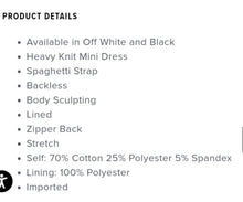 Load image into Gallery viewer, FASHION NOVA &#39;SWEET THOUGHTS&#39; BODY SCULPTING MINI DRESS, SIZE S
