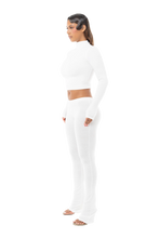 Load image into Gallery viewer, COUCOO BASIC LONG SLEEVE MOCK NECK CROP
