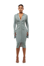 Load image into Gallery viewer, COUCOO MOOREA DRESS - GUL GREY
