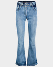 Load image into Gallery viewer, REVOLUTION LADIES PATCH VINTAGE BOOTCUT JEANS
