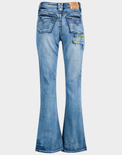 Load image into Gallery viewer, REVOLUTION LADIES PATCH VINTAGE BOOTCUT JEANS
