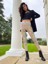 Load image into Gallery viewer, EX UK CHAINSTORE LADIES 2-TONE SEQUIN PANTS
