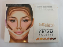 Load image into Gallery viewer, BELLAPIERRE CONTOUR &amp; HIGHLIGHT CREAM PALETTE

