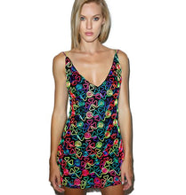 Load image into Gallery viewer, JADED LONDON &#39;RAINBOW&#39; EMBROIDERED CAMI DRESS
