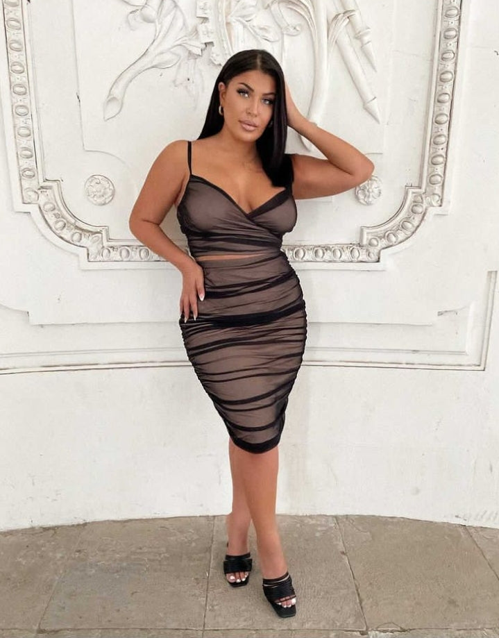 Ruched skirt on sale fashion nova