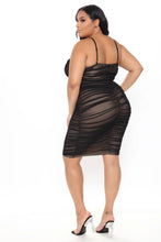 Load image into Gallery viewer, FASHION NOVA &#39;WHEN YOU&#39;RE READY&#39; RUCHED SKIRT SET IN BLACK
