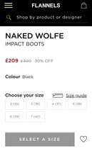 Load image into Gallery viewer, NAKED WOLFE IMPACT BOOTS IN BLACK
