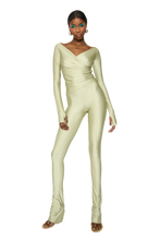 Load image into Gallery viewer, COUCOO LANAI LONG SLEEVED TOP IN MINT GUM
